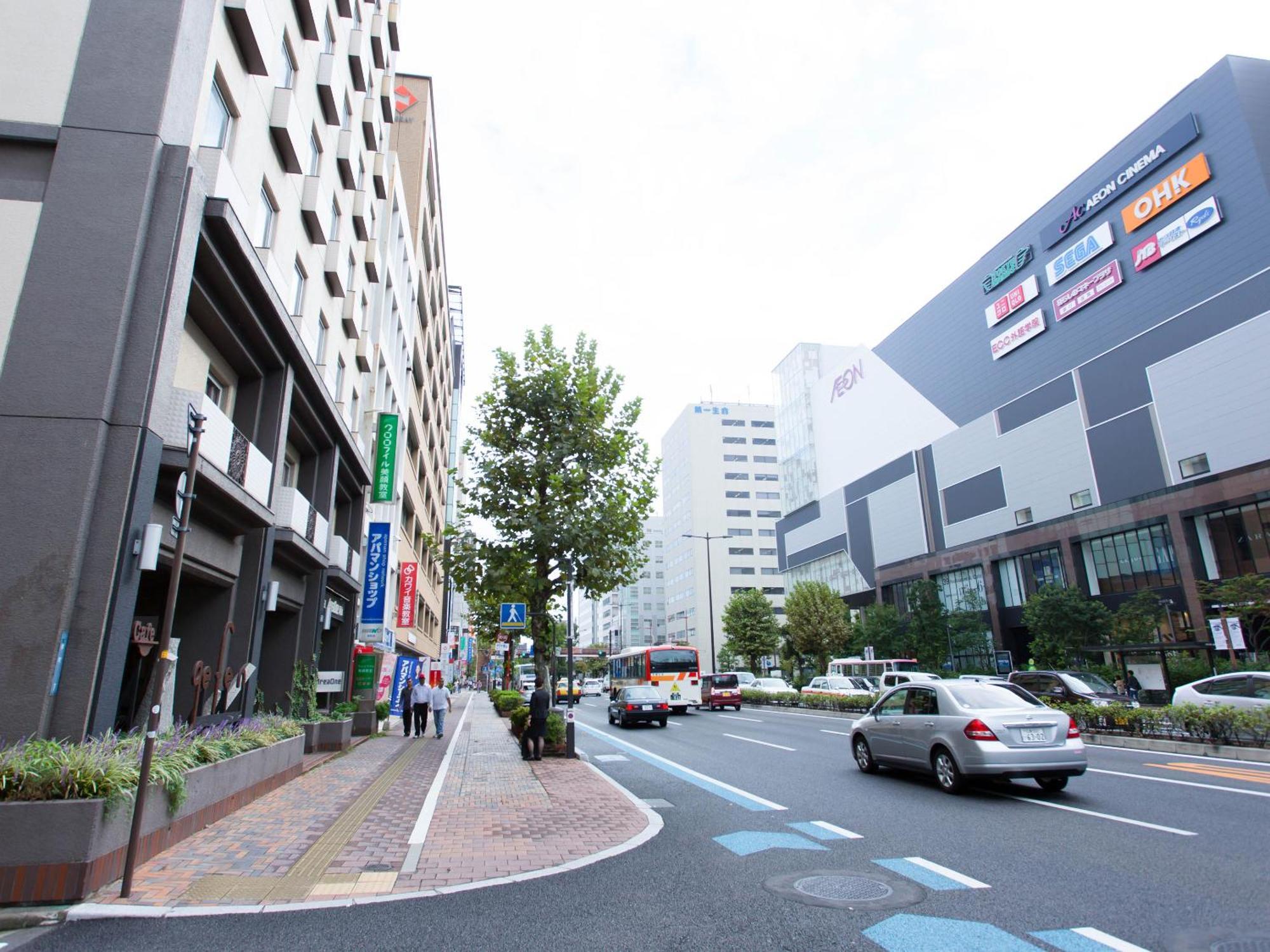 Hotel AreaOne Okayama Bagian luar foto