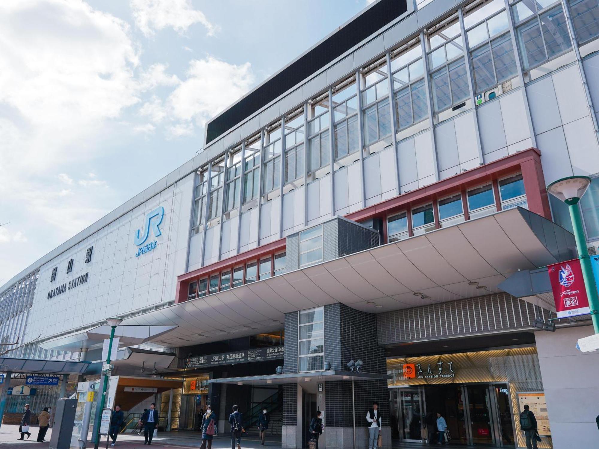 Hotel AreaOne Okayama Bagian luar foto