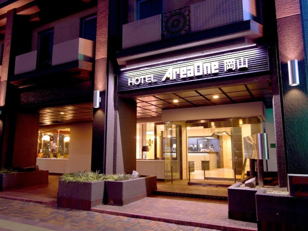 Hotel AreaOne Okayama Bagian luar foto