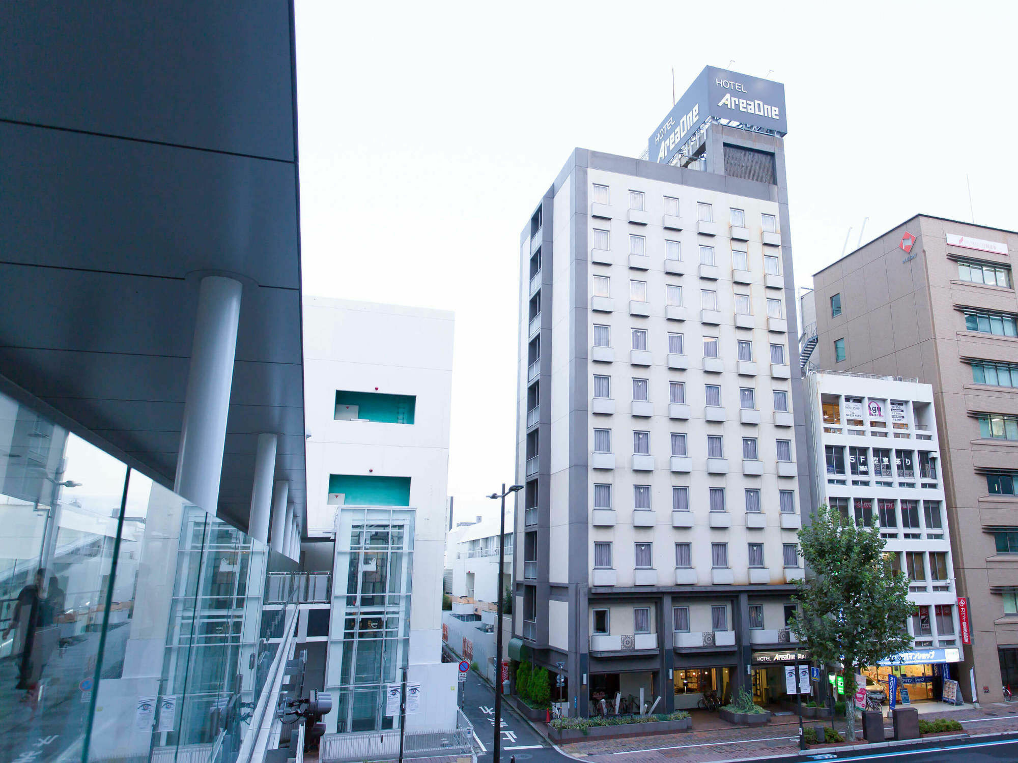 Hotel AreaOne Okayama Bagian luar foto