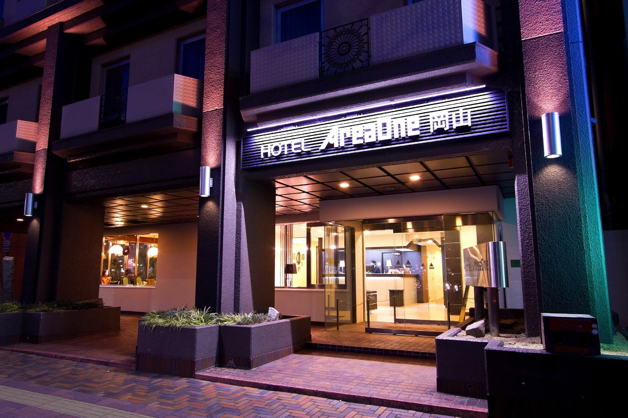 Hotel AreaOne Okayama Bagian luar foto