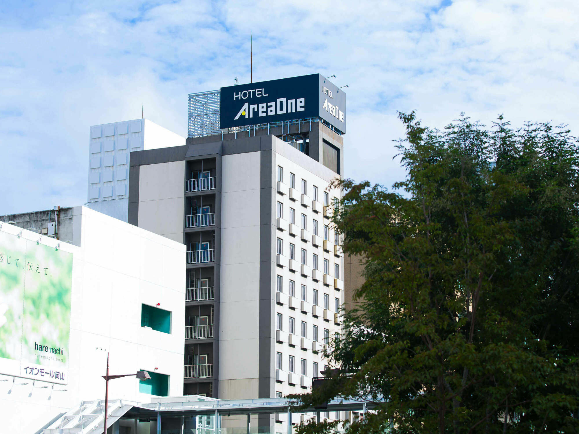 Hotel AreaOne Okayama Bagian luar foto