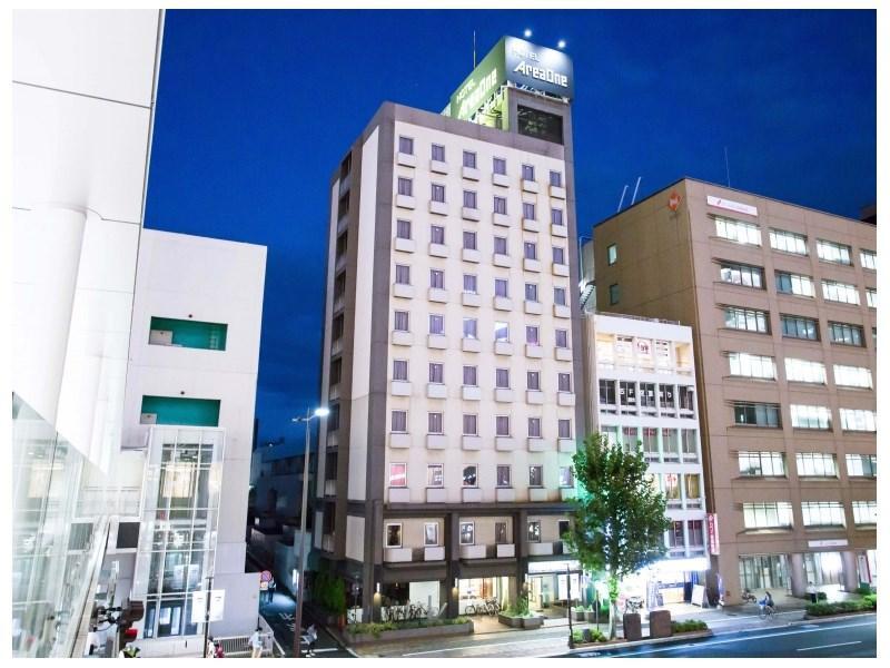 Hotel AreaOne Okayama Bagian luar foto